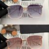 DIOR 2024 New Women's Square Sunglasses, Driving Sunglasses, New Lightweight Metal Frameless Sunglasses, Stylish, Elegant, Comfortable and Luxurious, Ultra-Light Model: D4170