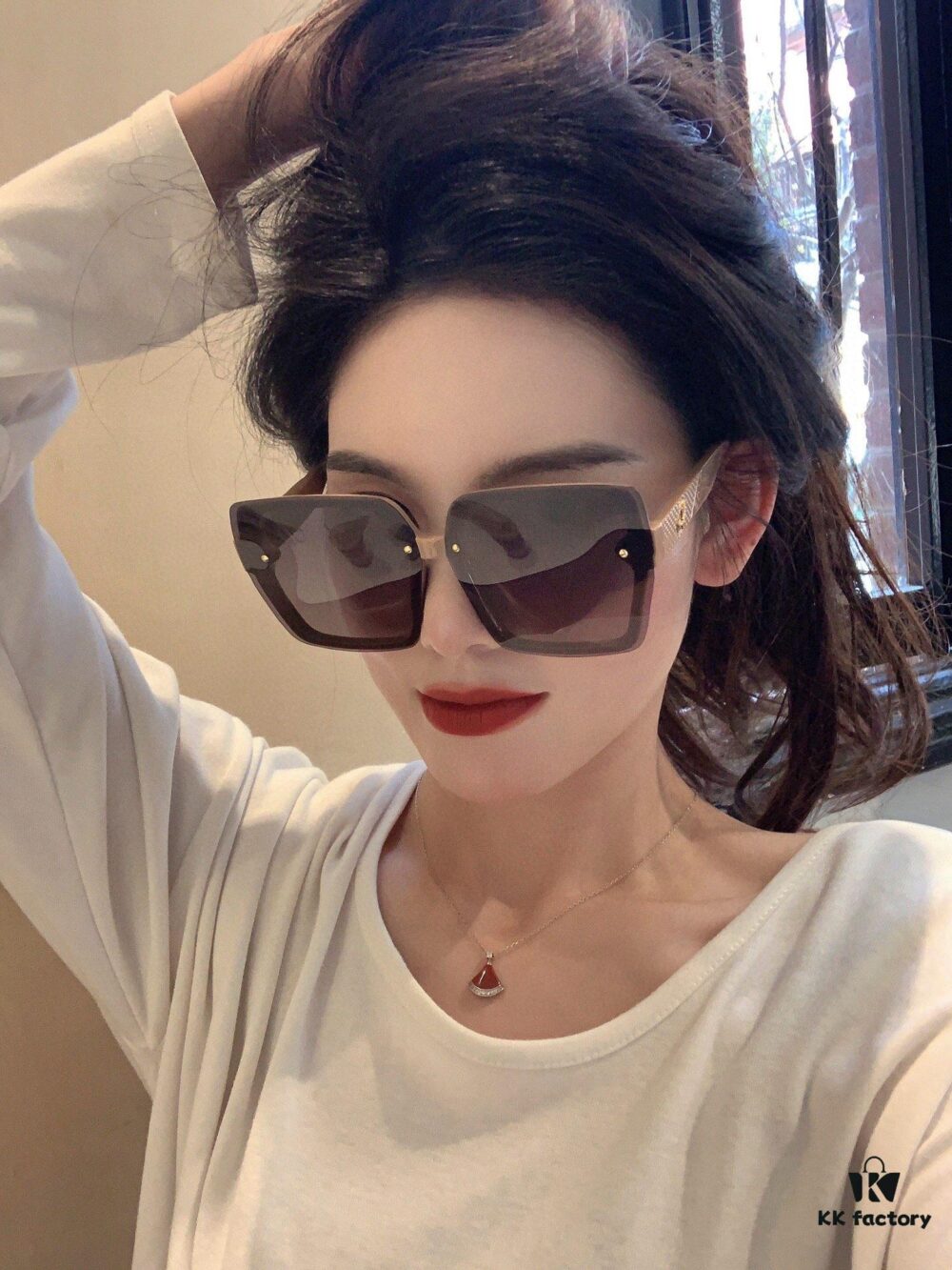 TR Version - Polarized [Exclusive Luxury Sunglasses No Filter! Actual Photos Listed] Dior's Latest Release from Official Website New Model Sunglasses 🕶, Note: We Use High-Definition Lenses, Model: CD22077 Eyewear Sunglasses