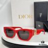 DIO* High-Quality Official New Arrival Sunglasses with Acetate Frame and Wide Temples, Featuring Gold-Finished Metal Miss Dior Logo