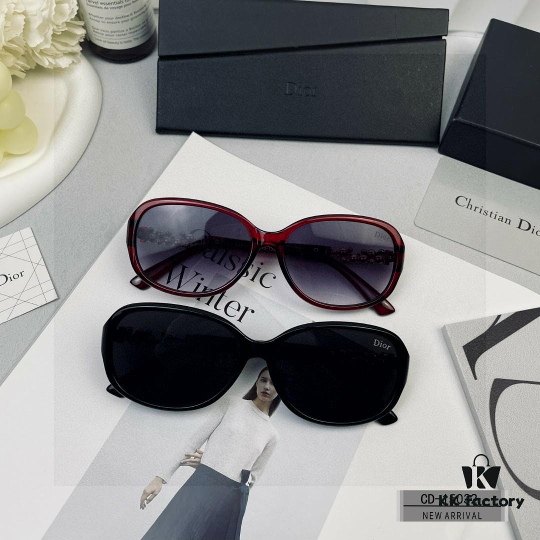 DIOR France New Arrival Sunglasses Model 15032, Lightweight TR90 Frame with Polarized Lenses for UV Protection and Style