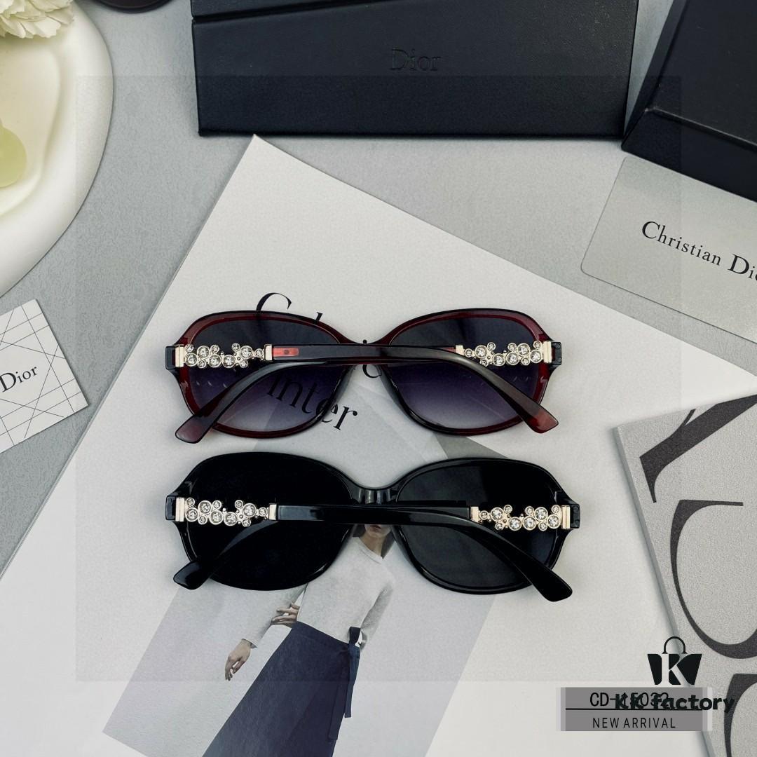 DIOR France New Arrival Sunglasses Model 15032, Lightweight TR90 Frame with Polarized Lenses for UV Protection and Style