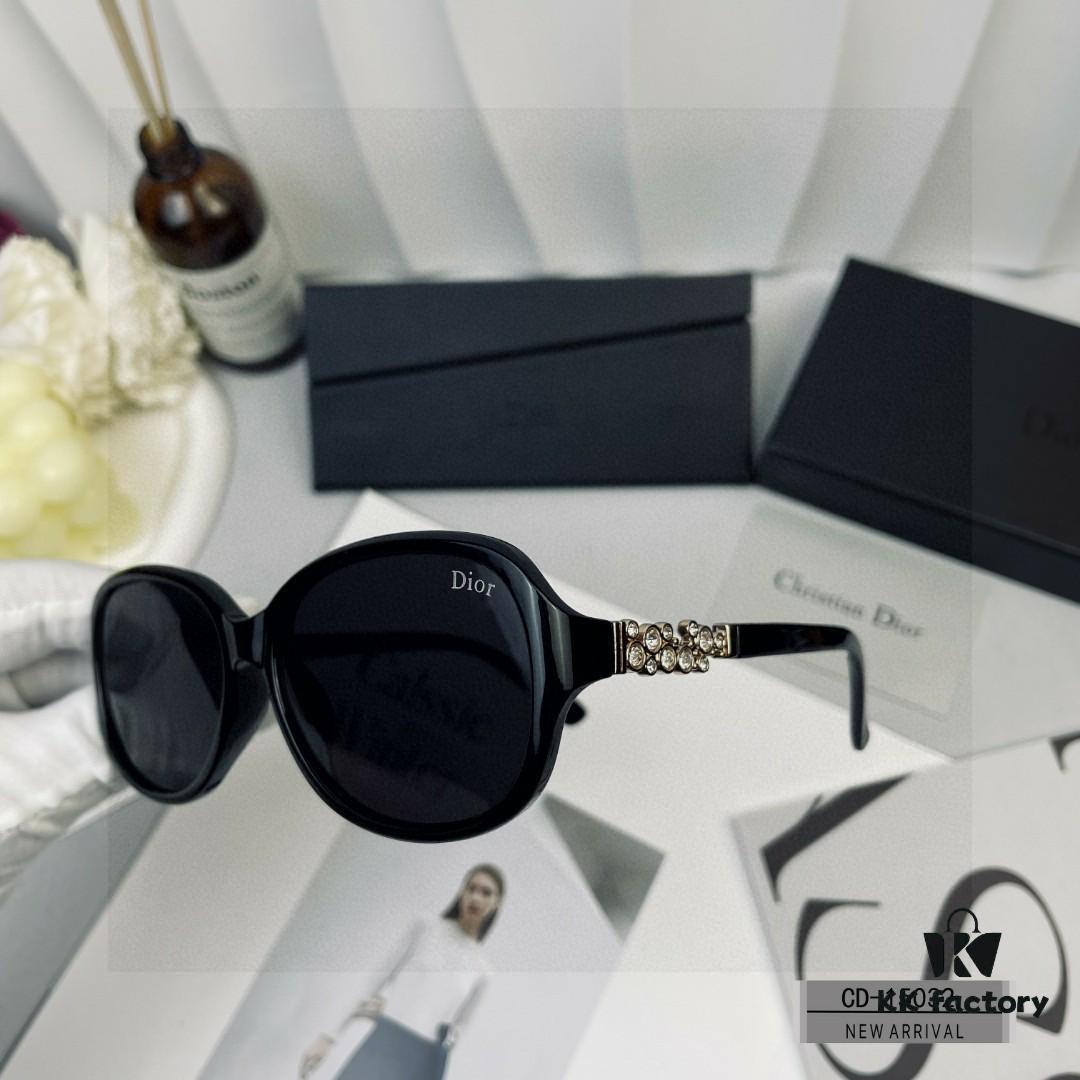 DIOR France New Arrival Sunglasses Model 15032, Lightweight TR90 Frame with Polarized Lenses for UV Protection and Style