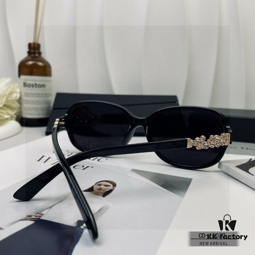 DIOR France New Arrival Sunglasses Model 15032, Lightweight TR90 Frame with Polarized Lenses for UV Protection and Style