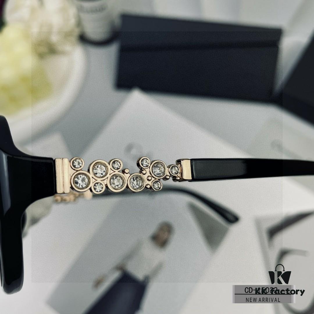 DIOR France New Arrival Sunglasses Model 15032, Lightweight TR90 Frame with Polarized Lenses for UV Protection and Style