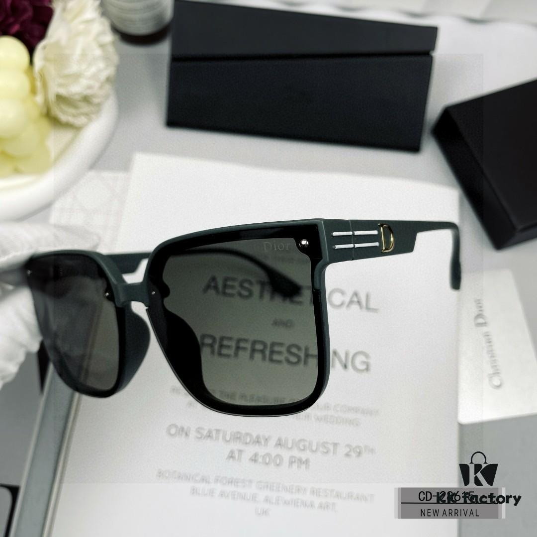 DIOR France | Polarized Sunglasses with TR90 Frame and Brand-Logo Temples