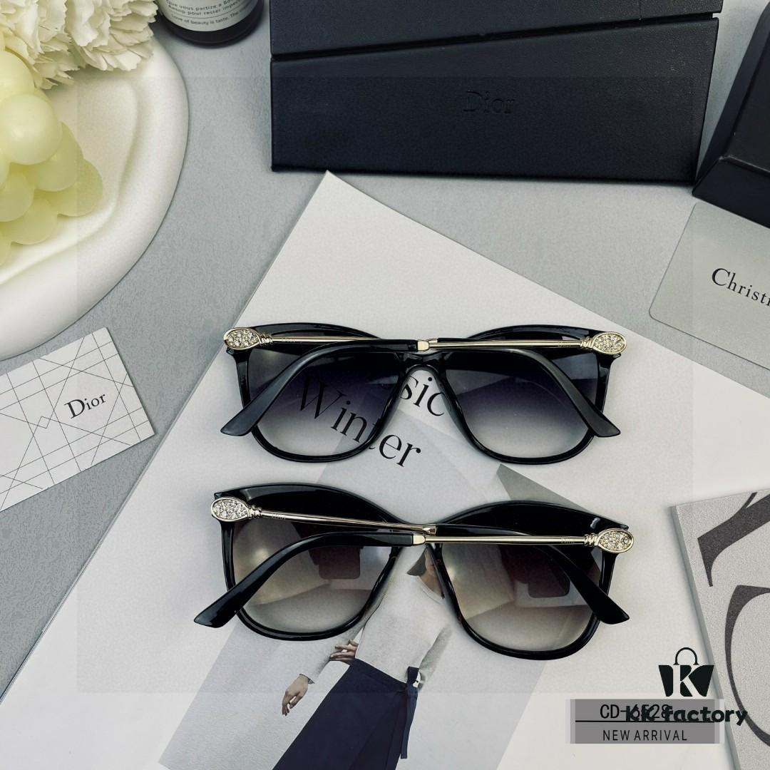 DIOR France | Polarized HD Resin Lens Sunglasses Lightweight PC Frame Comfortable Wear Size 58-17-142 Stylish Travel Driving Eyewear Model: 6528