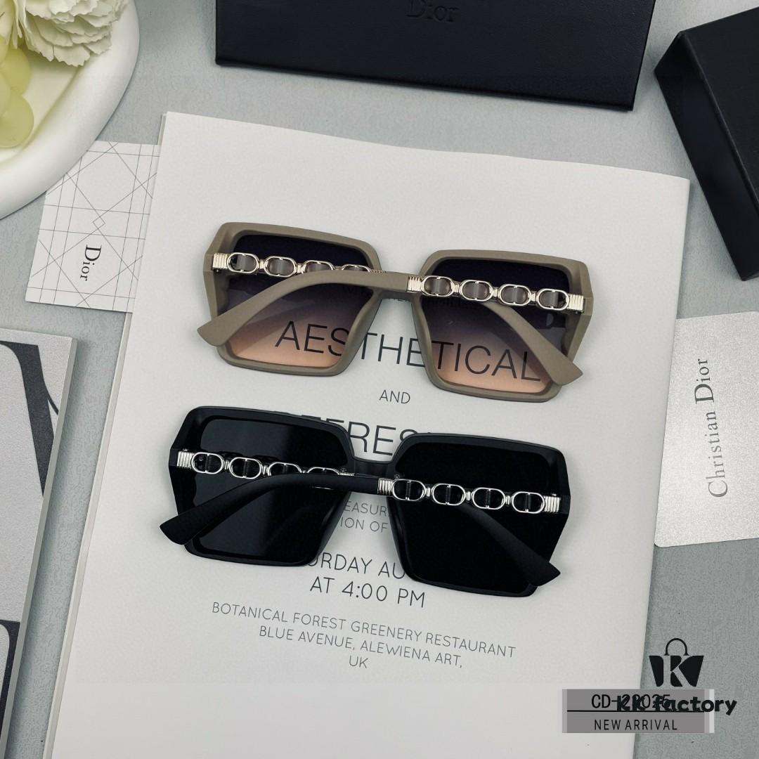 DIOR France Sunglasses with Polarized TR90 Frame, Lightweight and Comfortable, Model 23025