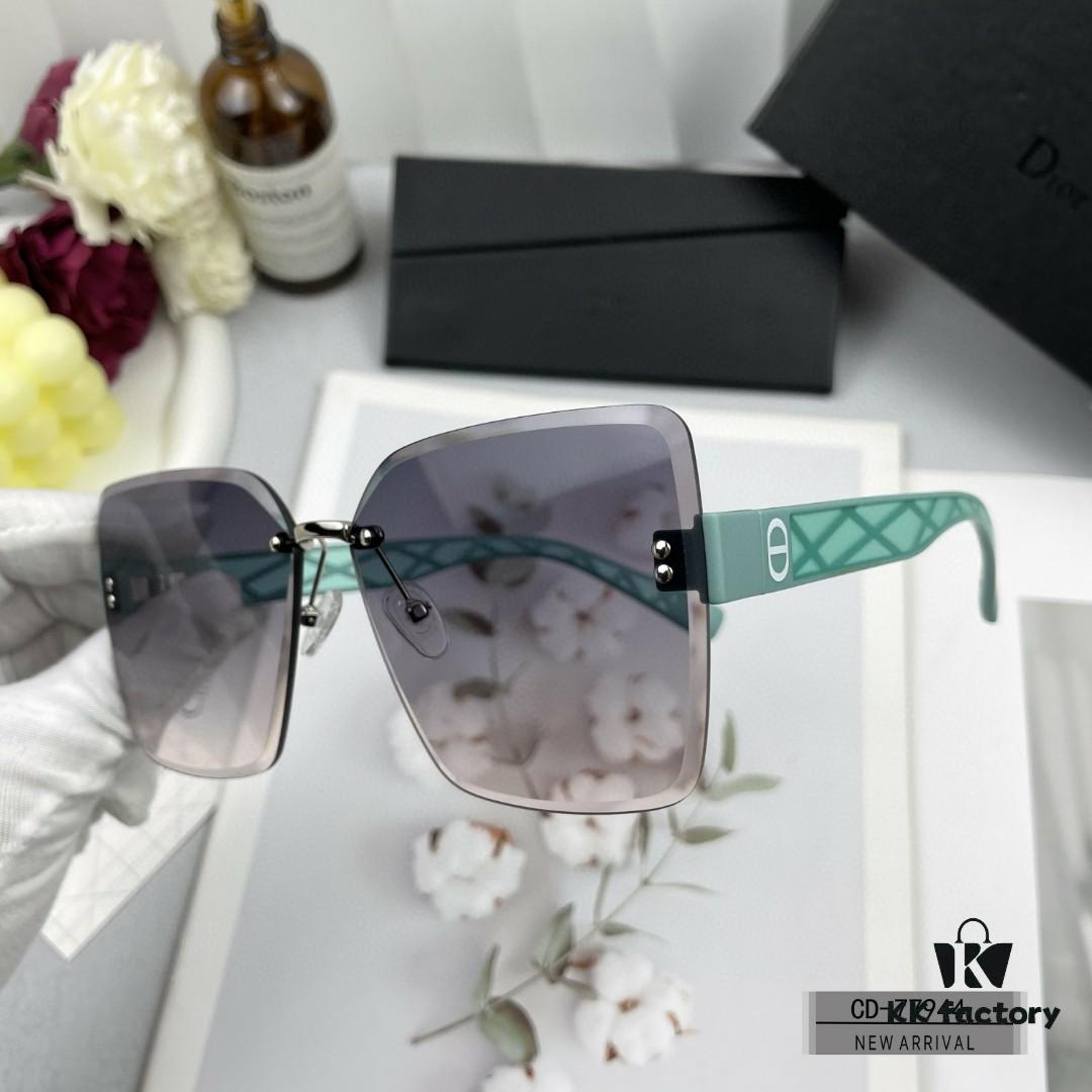 DIOR France New Arrival Sunglasses Model 77944, Lightweight TR90 Frame with Polarized Lenses for UV Protection and Style