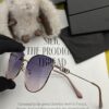DIOR Volcano ☔️ Fashion Round Frame Sunglasses Lens Top Luxury High Quality Women's Driving Sunglasses Model: CD4311