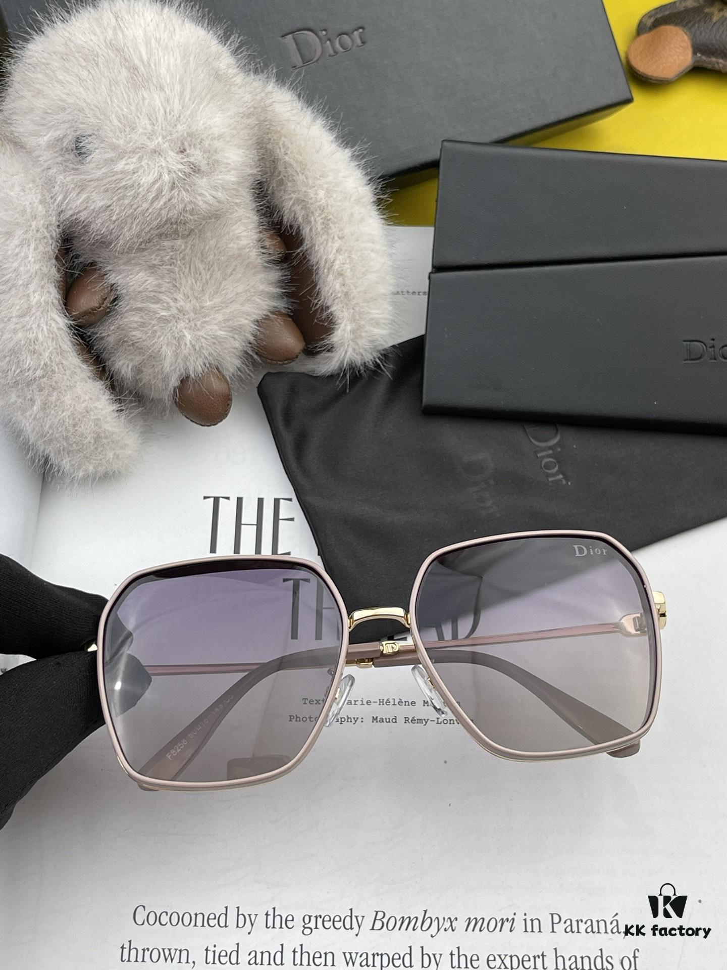DIOR - Polarized Sunglasses 2024 Spring New Arrival Trendy Fashion Square Frame Polarized Sunglasses High Quality Comfortable Fit Influencer Style Women's HD Polarized Sunglasses