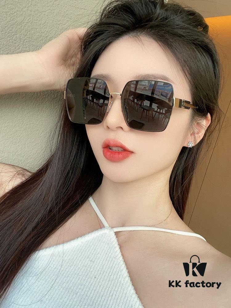 【DIOR】2024 Spring New Arrival Trendy Fashion Square Polarized Sunglasses High Quality Comfortable Wear Influencer Favorite Model: D1825