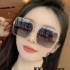 【DIOR】2024 Spring New Arrival Trendy Fashion Square Polarized Sunglasses High Quality Comfortable Wear Influencer Favorite Model: D1825