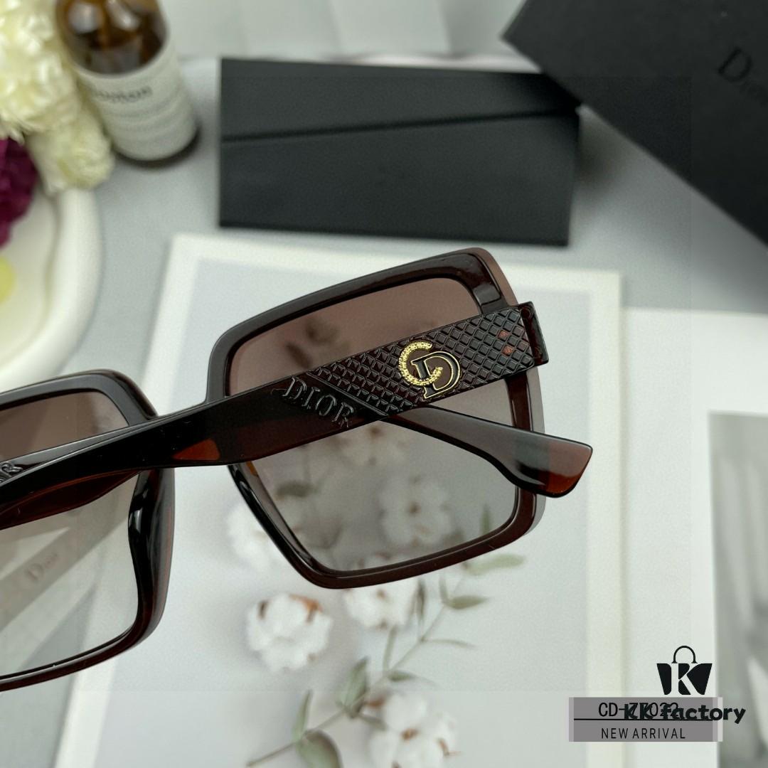 DIOR France New Arrival Sunglasses Model 77022 TR90 Frame with Polarized Lenses for Comfortable Wear