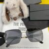 【DIOR】2024 Spring New Arrival Trendy Fashion Square Polarized Sunglasses High Quality Comfortable Wear Influencer Favorite Model: D1825