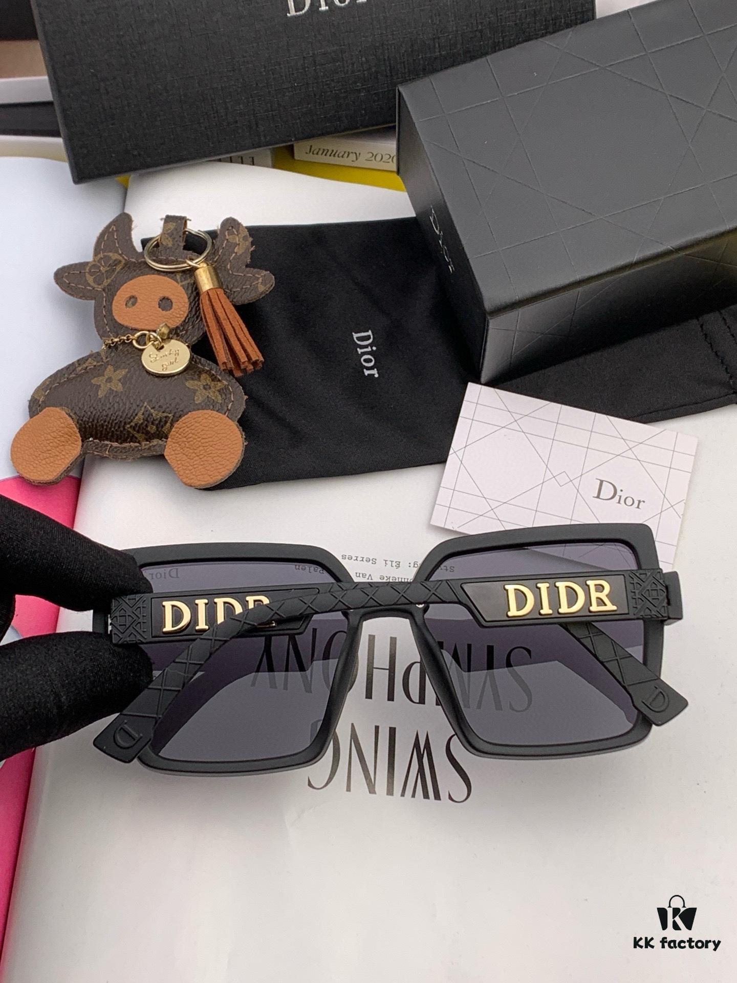 【DIOR】2024 Spring New Arrival Trendy Fashion Rectangular Polarized Sunglasses High Quality Comfortable Fit Influencer Favorite Model: D6514