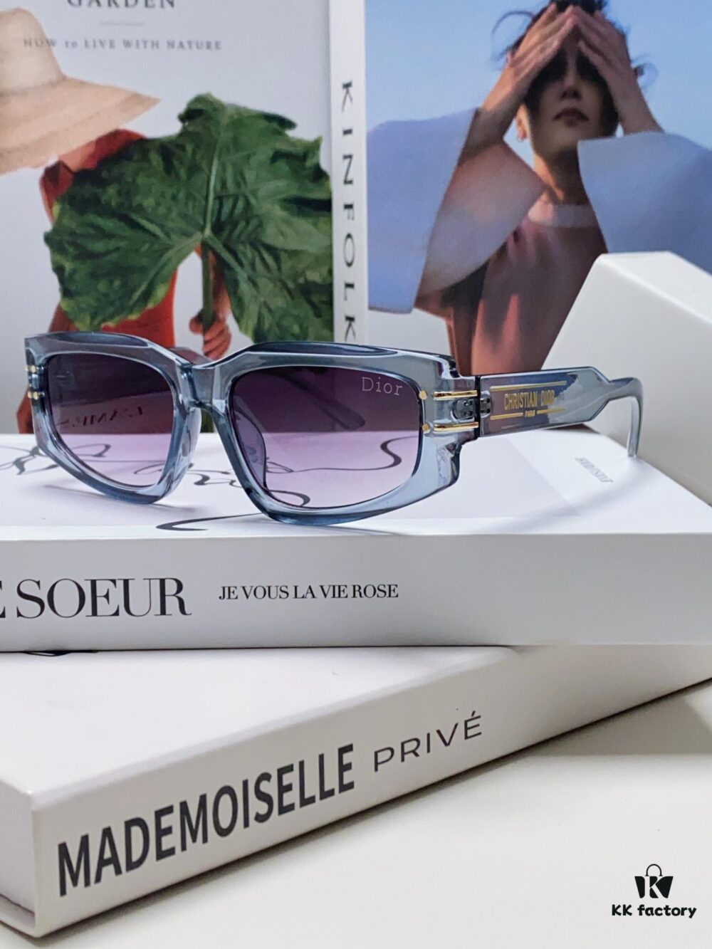 Dior 2024 New Arrival Unisex Fashion Retro Square Sunglasses, Elegant and Lightweight with Slim Frame, Signature S9U Eyewear