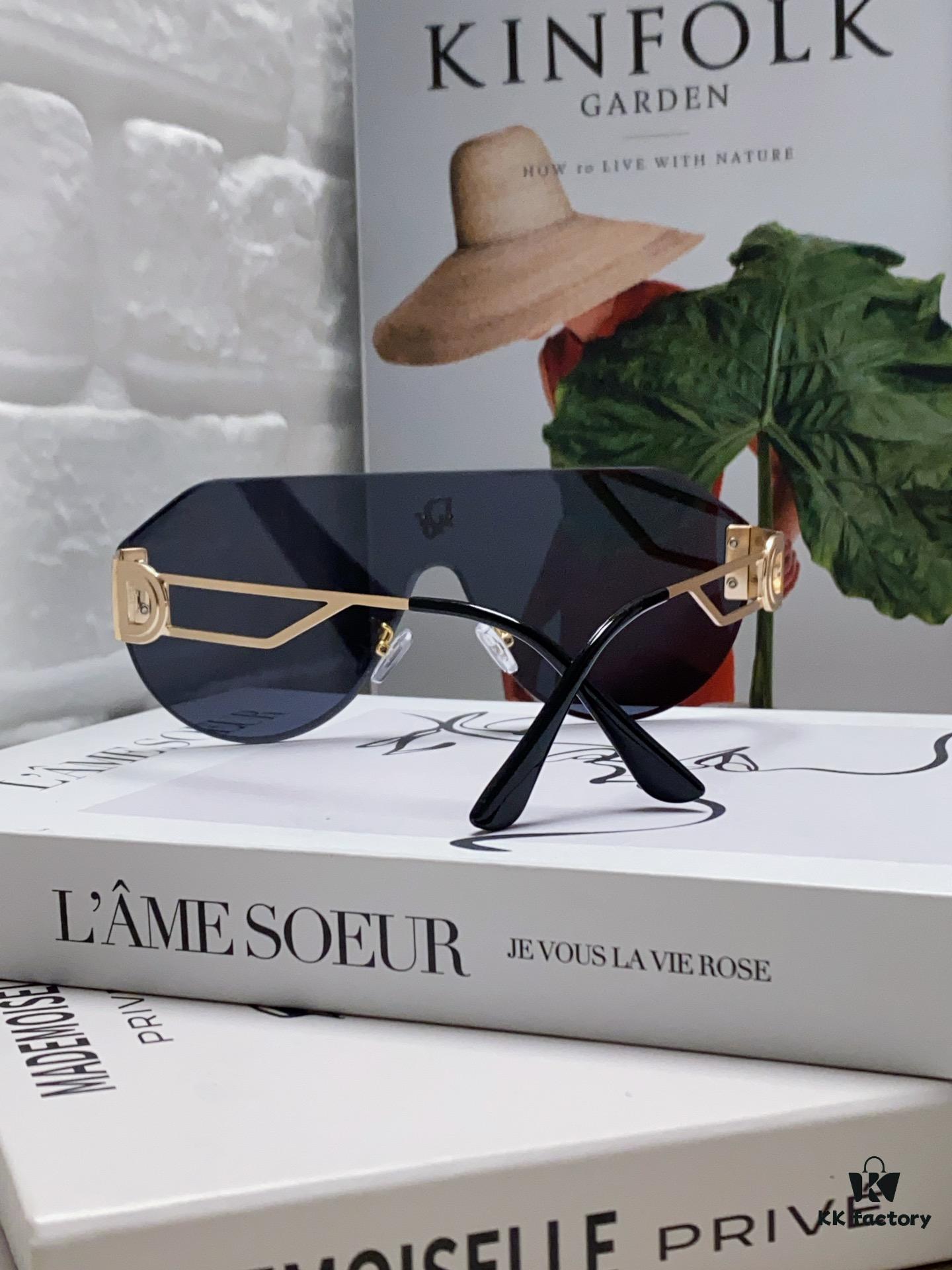 Dior 2024 New Fashion Pilot Frameless Unisex Sunglasses, Lightweight Luxury Retro Streetwear Style Trendy Bestseller Shades