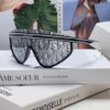 DIOR Goggles Sunglasses Women's One-Piece Oversized Fashion Sun Glasses UV Protection Stylish Ins Influencer Trendy Shades
