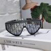 DIOR Goggles Sunglasses Women's One-Piece Oversized Fashion Sun Glasses UV Protection Stylish Ins Influencer Trendy Shades