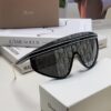 DIOR Goggles Sunglasses Women's One-Piece Oversized Fashion Sun Glasses UV Protection Stylish Ins Influencer Trendy Shades
