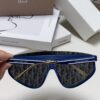DIOR Goggles Sunglasses Women's One-Piece Oversized Fashion Sun Glasses Trendy UV Protection Eyewear