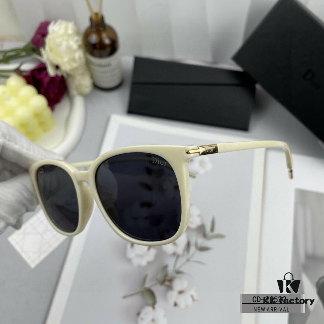 DIOR France Sunglasses Model 22522 with Polarized Resin Lenses, TR90 Lightweight Frame, Size 58-17-142