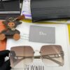 DIOR 2024 Spring New Arrival Trendy Fashion Square Frame Sunglasses High-Quality Comfortable Fit Popular Influencer Style HD Sunglasses for Women 🕶️