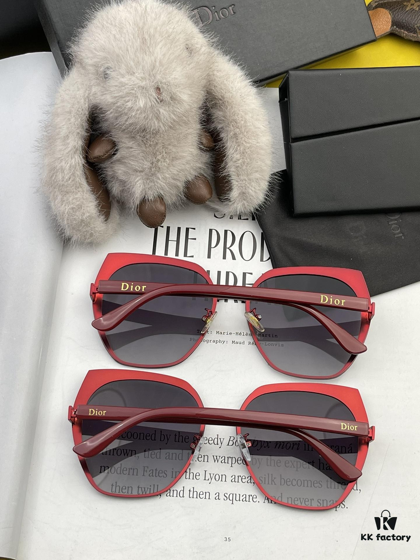 TR Version - Polarized [Exclusive Luxury Sunglasses No Filter‼ Real Photo Listing Dior Official Website Latest Release New Model Sunglasses🕶️, Note  We Have HD Lenses, Feel Free to Inspect Upon Arrival‼ Model: CD3192 Eyeglasses Sunglasses