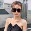 【DIOR】2024 Spring New Arrival Trendy Fashion Square Polarized Sunglasses High-Quality Comfortable Wear Influencer Style Women's HD Thickened Polarized Sunglasses