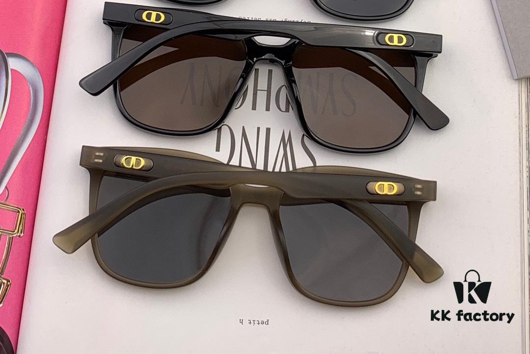 DIOR Square Frame Sunglasses, Premium Quality, Unique Design, Unisex Style, Fits All Face Types, Fashion Week Statement Piece, Couples' Matching Shades