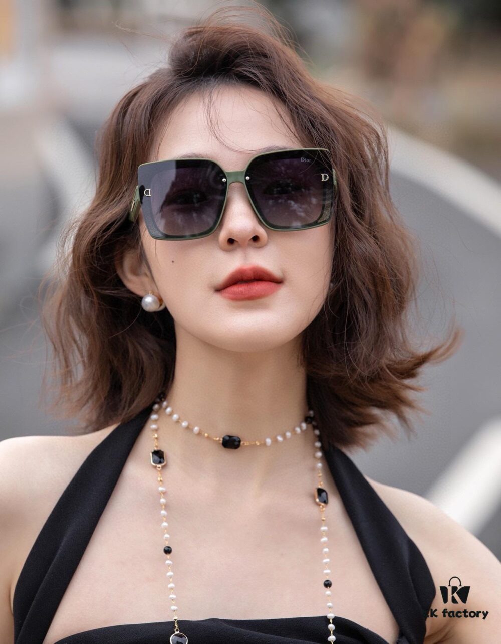 DIOR - 2024 Spring New Arrival Trendy Fashion Square Polarized Sunglasses High-Quality Comfortable Wear Unisex Celebrity-Inspired Style HD Thickened Polarized Sunglasses for Women 🕶️ High-Quality TR Frame Model: CD1615
