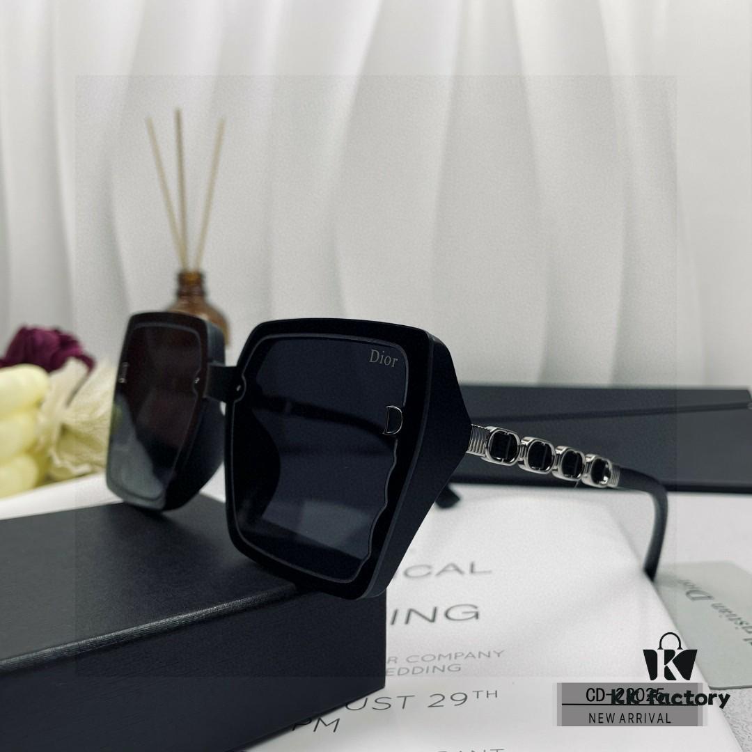 DIOR France Sunglasses with Polarized TR90 Frame, Lightweight and Comfortable, Model 23025