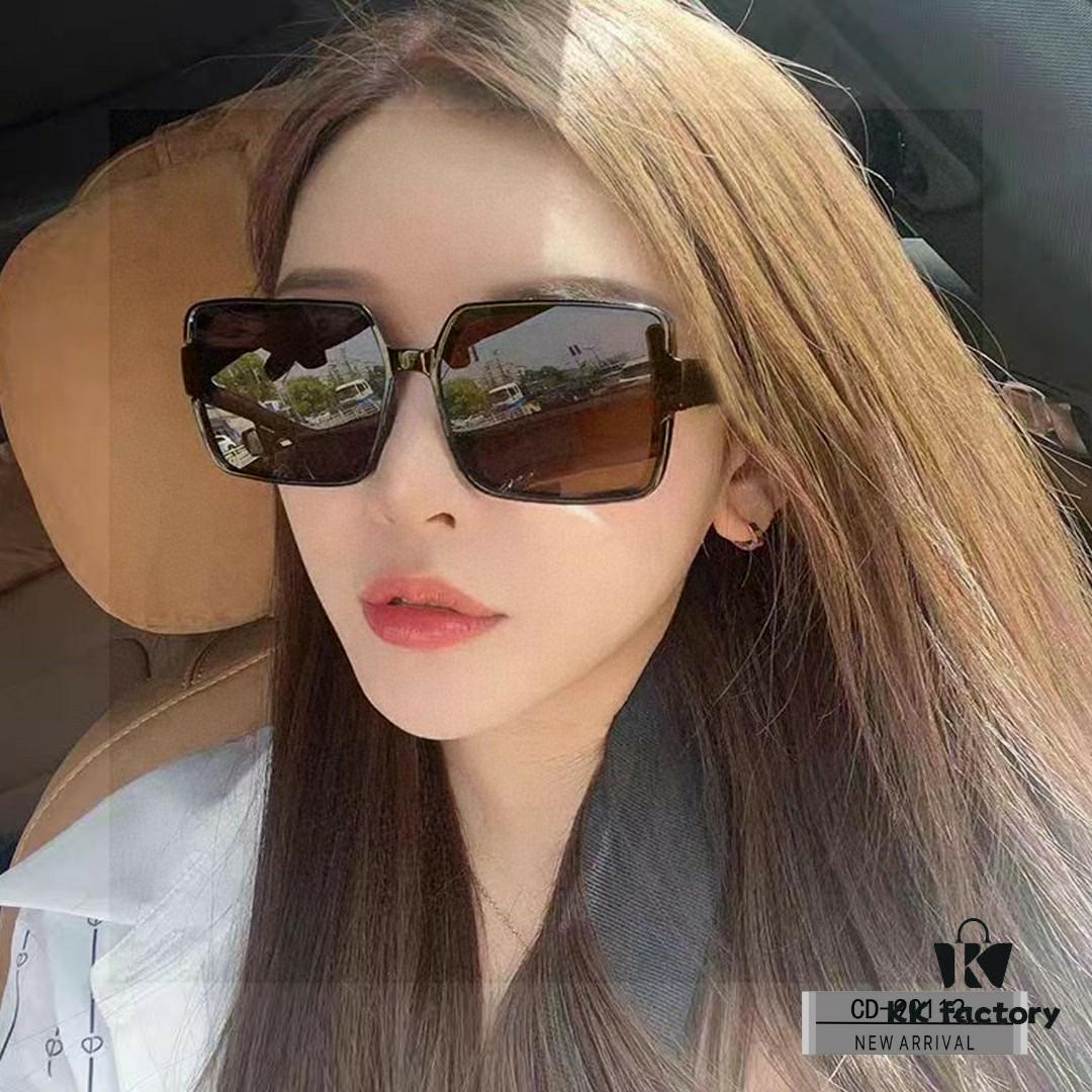 DIOR France Sunglasses with Polarized Resin HD Lenses, Lightweight PC Frame Comfortable to Wear, Size 62-17-142