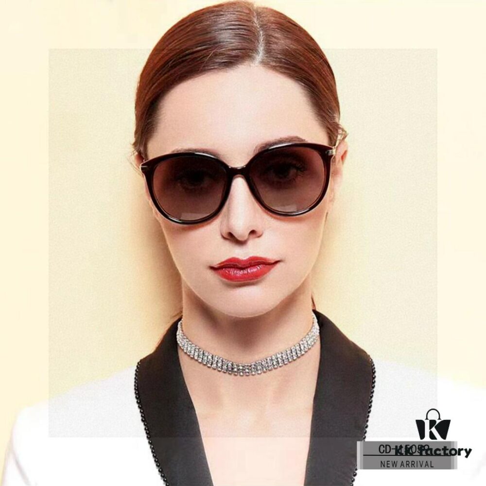 DIOR France Sunglasses with Polarized HD Resin Lenses, Lightweight PC Frame, Style 58-17-142, Fashionable and Comfortable for Travel, Driving, and Everyday Wear