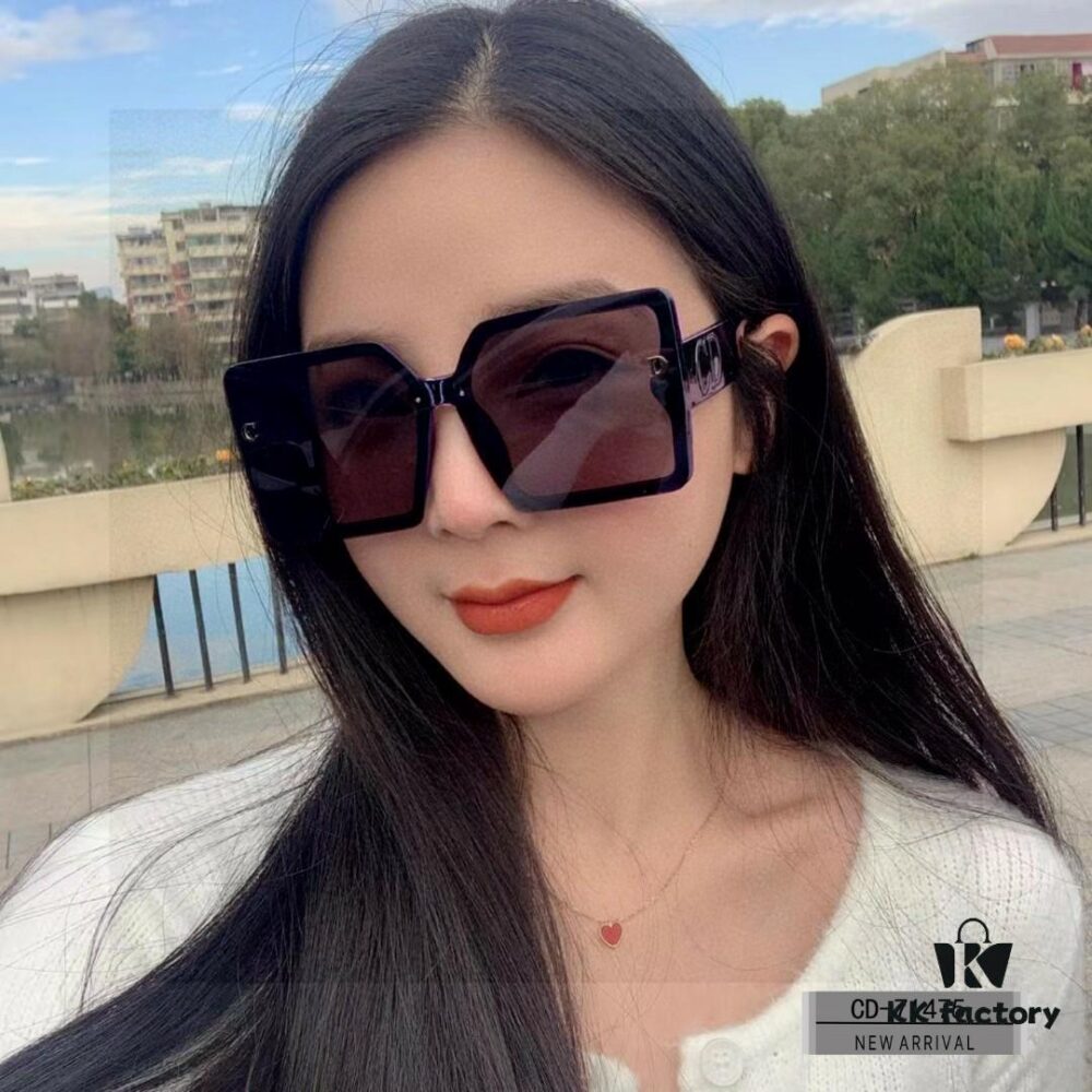 DIOR France New Sunglasses Model 71475 TR90 Frame Lightweight Polarized Lens Fashion Designer Eyewear for Travel and Driving