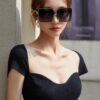 【DIOR】2024 Spring New Arrival Trendy Fashion Square Polarized Sunglasses High-Quality Comfortable Wear Influencer Style Shades HD Thickened Polarized Sunglasses for Women 🕶️ High-Quality TR Frame Model: CD1595