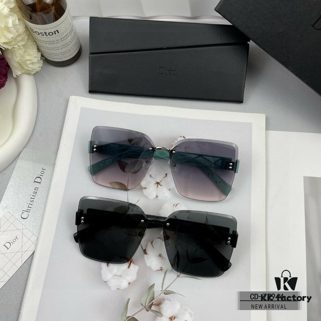 DIOR France New Arrival Sunglasses Model 77944, Lightweight TR90 Frame with Polarized PL Lens, Size 63-13-144, Fashionable and Comfortable for Travel and Driving