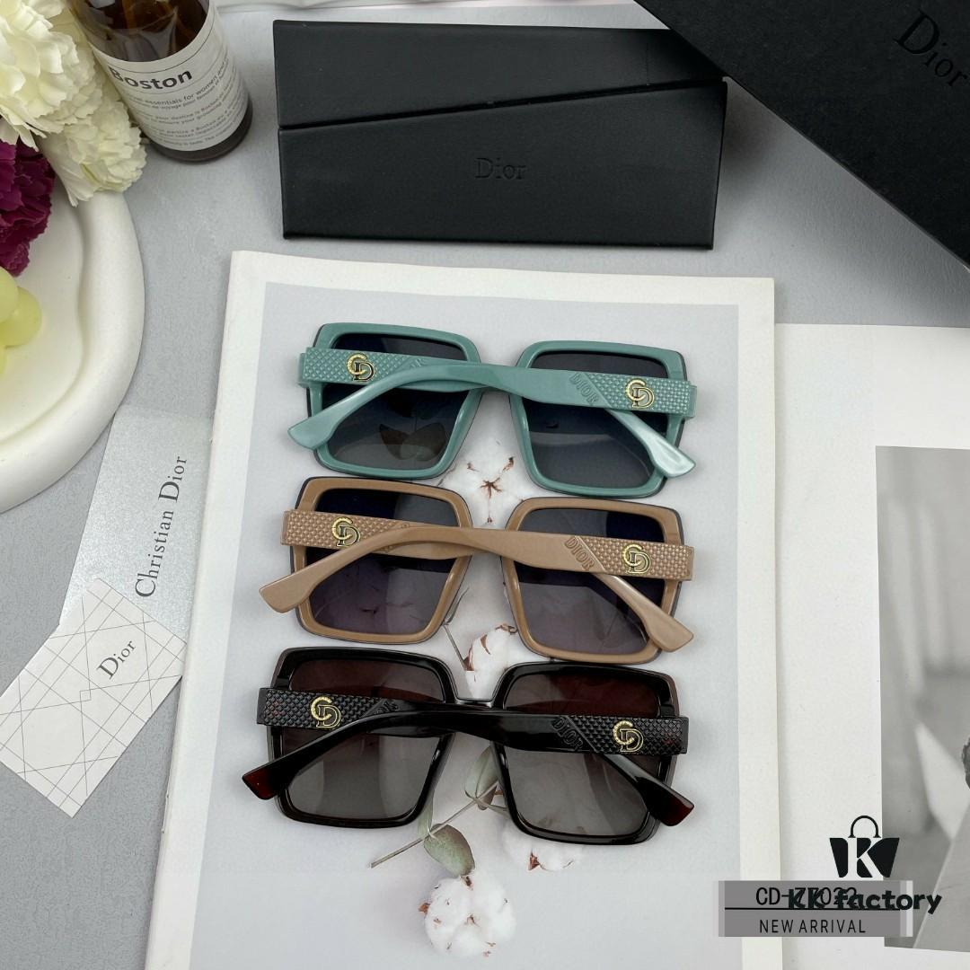 DIOR France New Arrival Sunglasses Model 77022, Lightweight TR90 Frame with Polarized PL Lens, Size 55-13-145, Fashionable and UV Protective