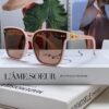DIOR 2024 Square Frame D Asymmetrical Letter Design Fully Set with Micro Diamonds 💎 Classic Timeless Square Shape with Star Accents Trending Fashion Sunglasses