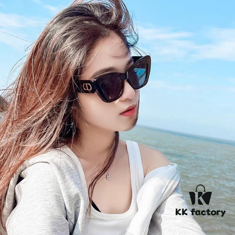 Dior New Bobby B1U Butterfly Women's Sunglasses Fashion Polarized Anti-Blue Light UV Protection Sunglasses