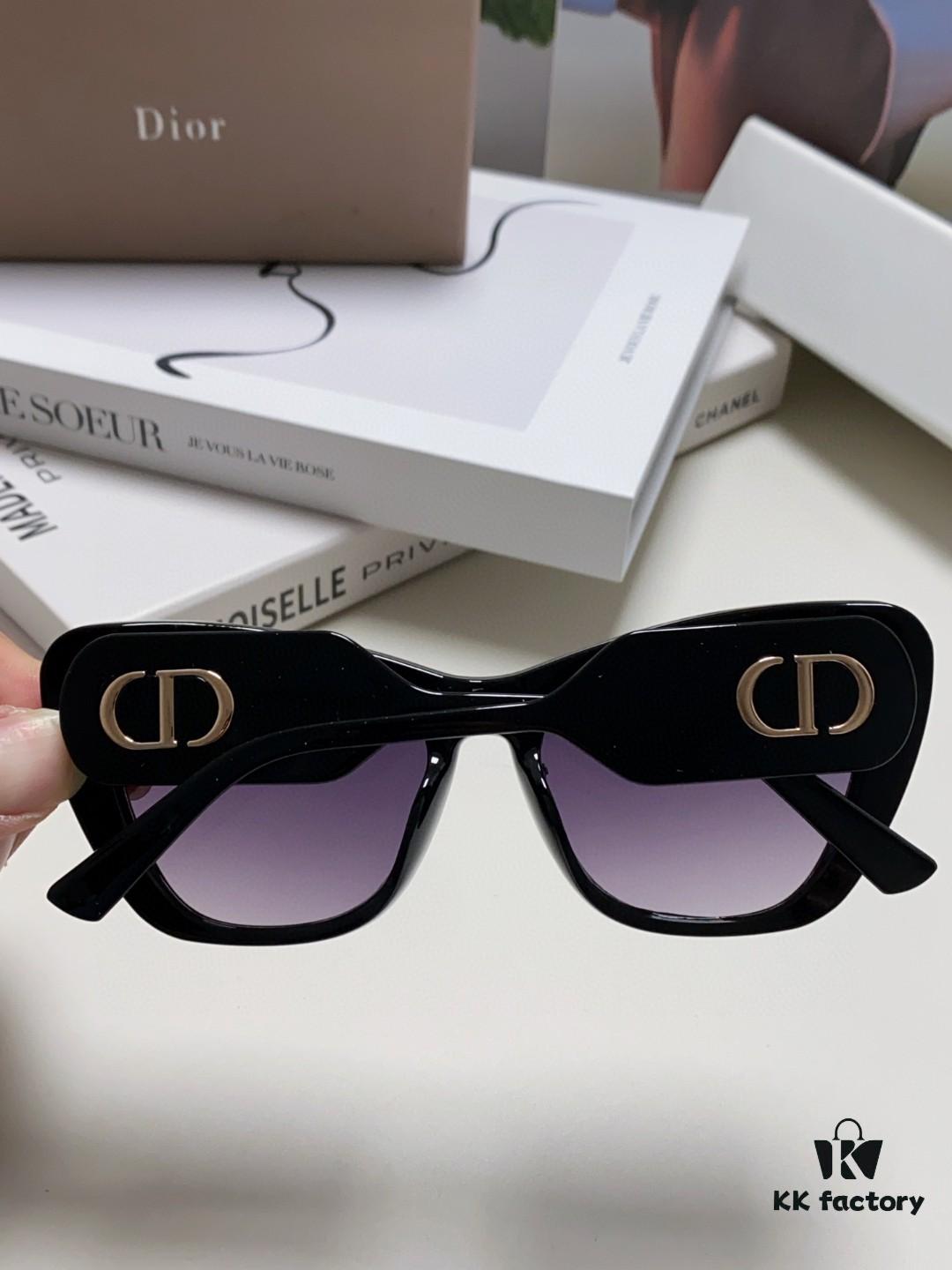 Dior New Bobby B1U Butterfly Women's Sunglasses Fashion Polarized Anti-Blue Light UV Protection Sunglasses