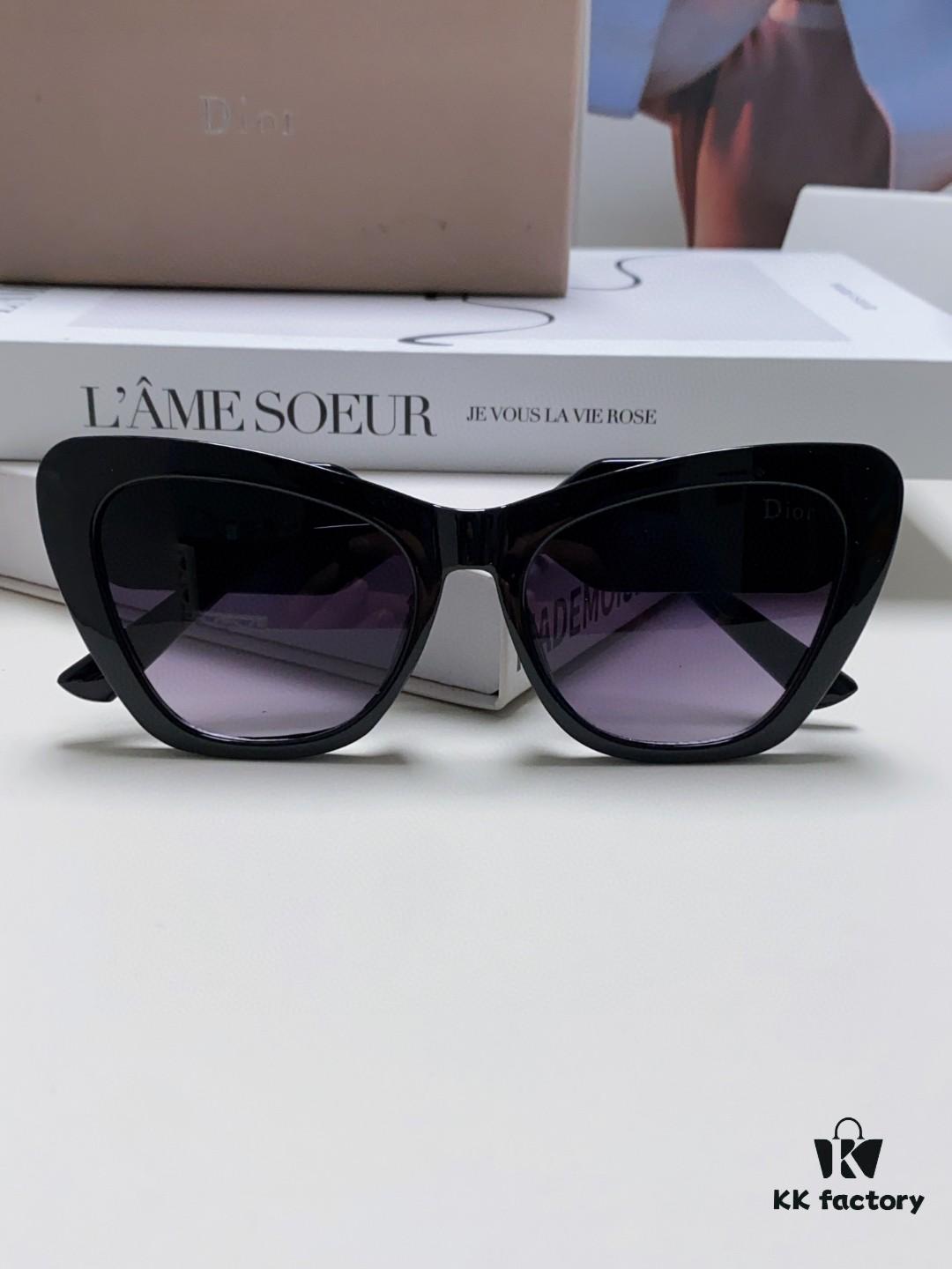 Dior New Bobby B1U Butterfly Women's Sunglasses Fashion Polarized Anti-Blue Light UV Protection Sunglasses