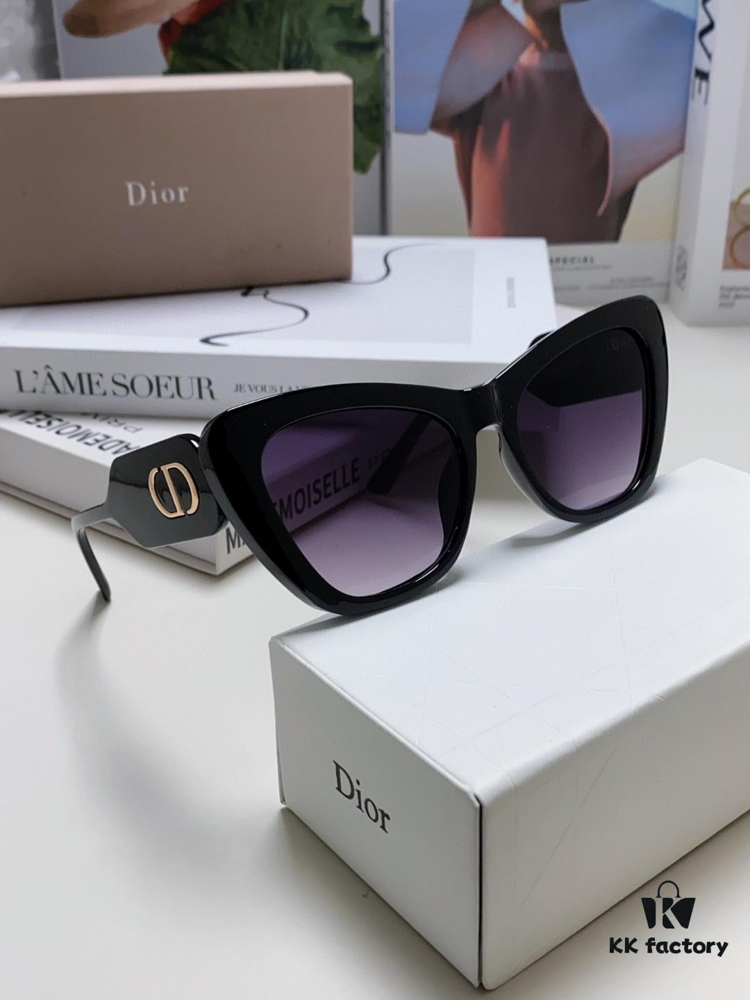 Dior New Bobby B1U Butterfly Women's Sunglasses Fashion Polarized Anti-Blue Light UV Protection Sunglasses