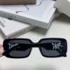 Dior 2024 New Square Sunglasses for Women, Stylish Letter Design UV-Protective Trendy Oversized Cool Sunglasses, Oval Square Frame Women's Eyewear