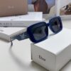 Dior 2024 New Square Sunglasses for Women, High-End Fashion Letter Design UV Protection Stylish Unisex Shades, Oval Square Frame Women's Eyewear