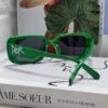 Dior 2024 New Square Sunglasses for Women, Stylish Letter Design UV-Protective Trendy Oversized Cool Fashion Eyewear, Oval Square Frame