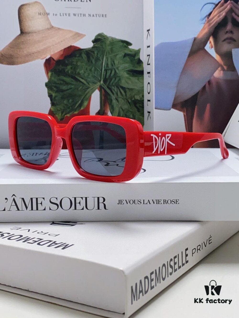 Dior 2024 New Square Sunglasses for Women, High-End Fashion Letter Design UV Protection Stylish Cool Look, Oval Square Frame Lady's Sunglasses