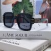 DIOR Street-Style Retro Unisex Square Sunglasses with Signature Design - Vintage, Elegant and Avant-Garde