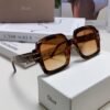 DIOR Street-Style Retro Unisex Square Sunglasses with Signature Elegant and Avant-Garde Design