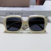 DIOR Street Snap Retro Stylish and Avant-garde Signature Unisex Square Sunglasses